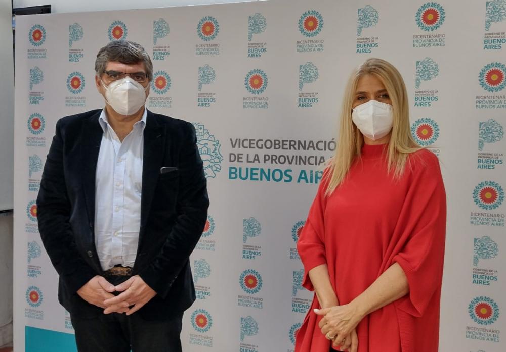 La Vicegobernadora recibió a Darío Duretti