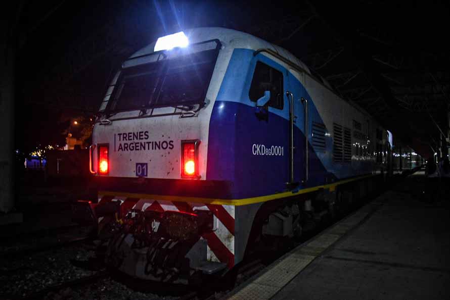 Un joven intentó arrojarse al paso del tren de pasajeros que venía hacia Bragado