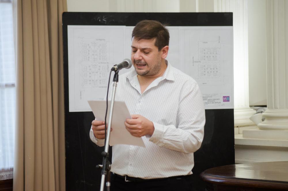 El director de Hábitat explicó cómo será la entrega de un nuevo módulo de viviendas