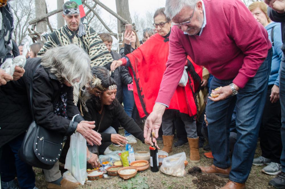 La Pachamama reunió a casi todos los candidatos en Olascoaga