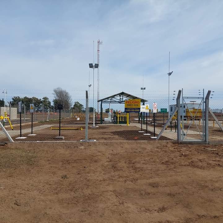 Gatica inaugura obras de gas en Comodoro Py y estudia pagar el bono a municipales