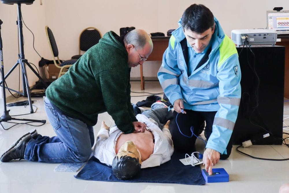 Bragado fue sede de una capacitación del Ministerio de Salud para el personal de Emergencias