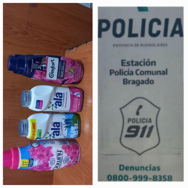 Ocultaba un envase de jabón liquido, la descubrieron y quedó imputada