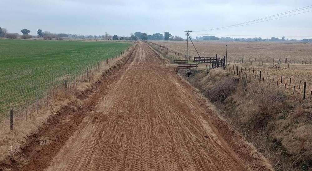 Red Vial: ensanchamiento de camino a La Limpia