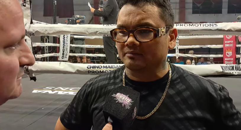 El Chino Maidana en Bragado: "Tenemos un gran boxeador local"