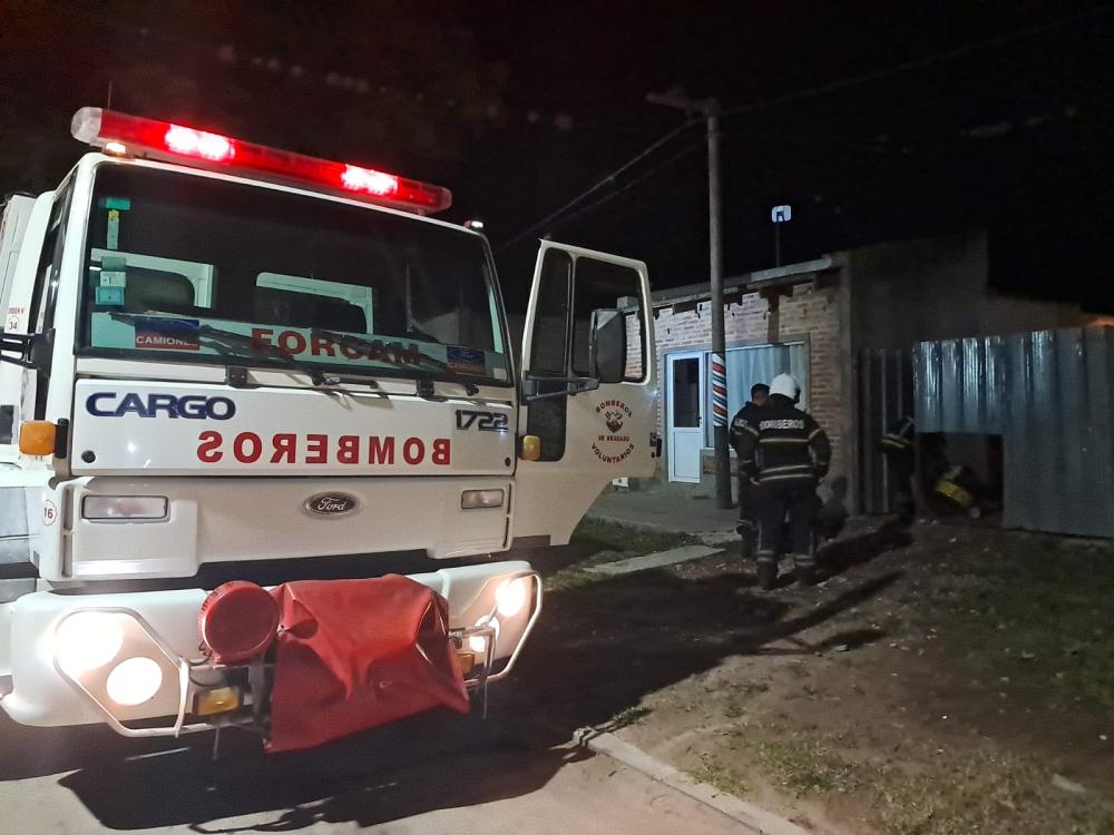 Principio de incendio en la cocina de una vivienda