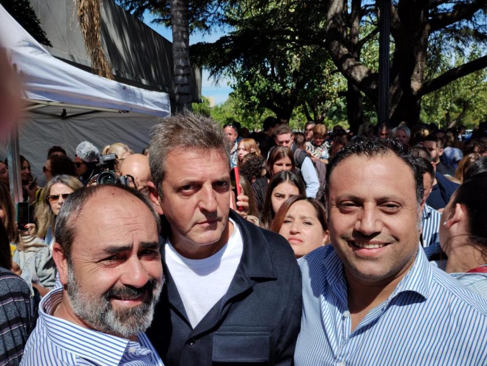 Chapu y Sciacio junto a Massa, vaticinaron un triunfo del peronismo en Provincia