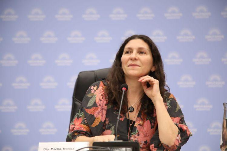 La diputada nacional Mónica Macha volvió a presentar el proyecto de “Ley Belén”
